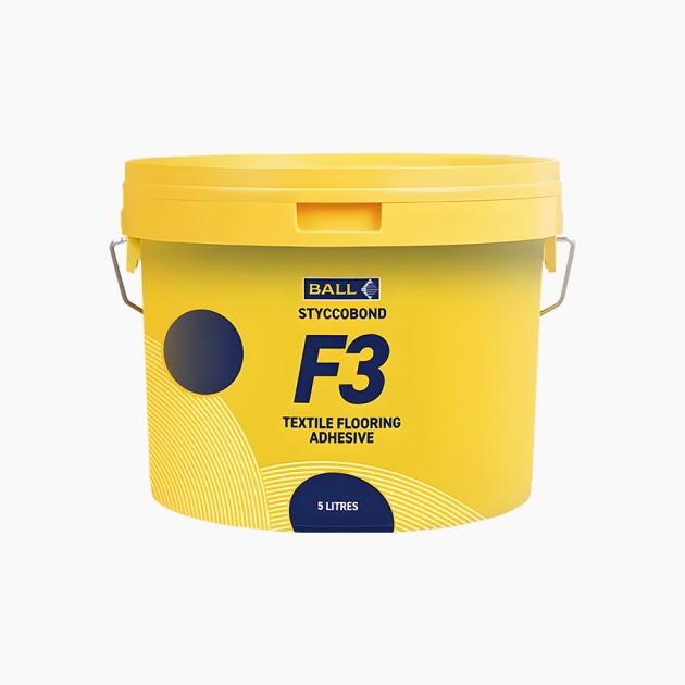 F Ball & Co F3 Carpet Adhesive (5ltr Tub)