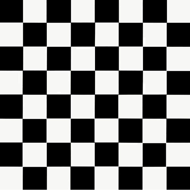 Lifestyle Floors Queens Black and White Chequer Tile Vinyl