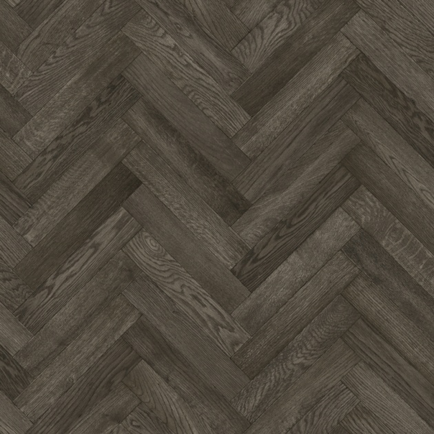 Charcoal Herringbone Vinyl by Remland