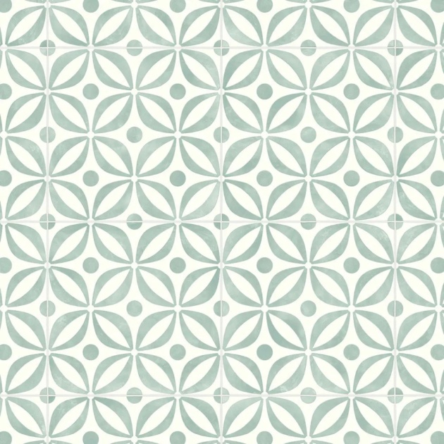 Spring Ceramic Tile Vinyl by Remland