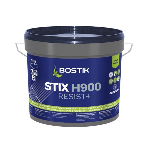 Bostik STIX H900 Resist+ Hybrid Extreme Vinyl & LVT Adhesive (14kg Tub)