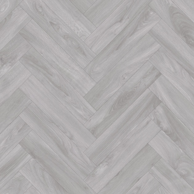 Cloudy Grey Herringbone Vinyl by Remland