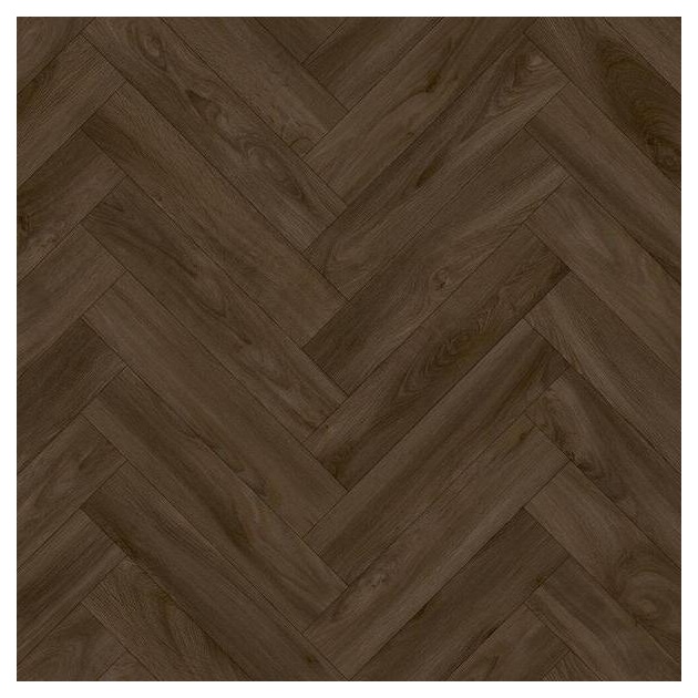 Dark Hazel Herringbone Vinyl by Remland