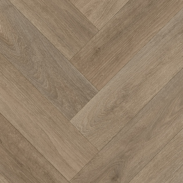 Hazel Brown Herringbone Vinyl by Remland