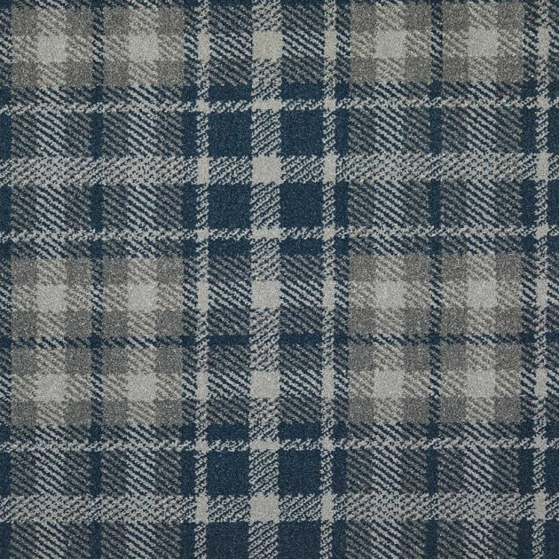 Tartan Print Wilton Carpet by Remland