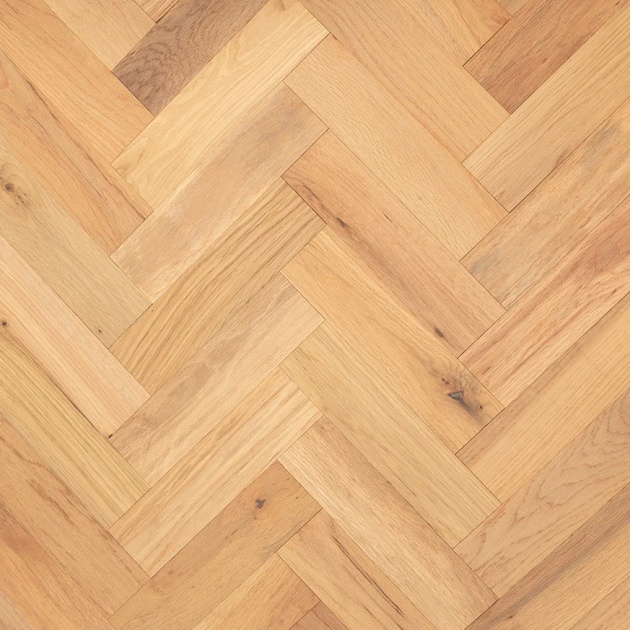 Premium 10mm Herringbone Natural Oak Engineered Wood by Remland
