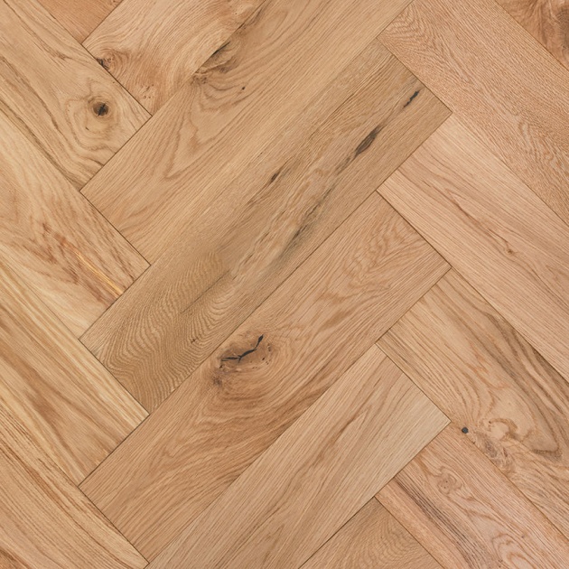 Premium 15mm Herringbone Barn Oak Engineered Wood by Remland