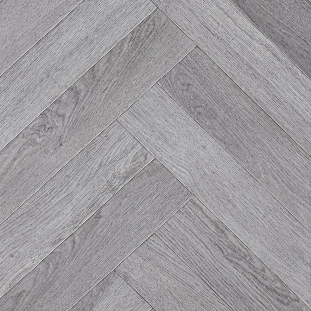 Marilyn Grey Herringbone Vinyl by Remland