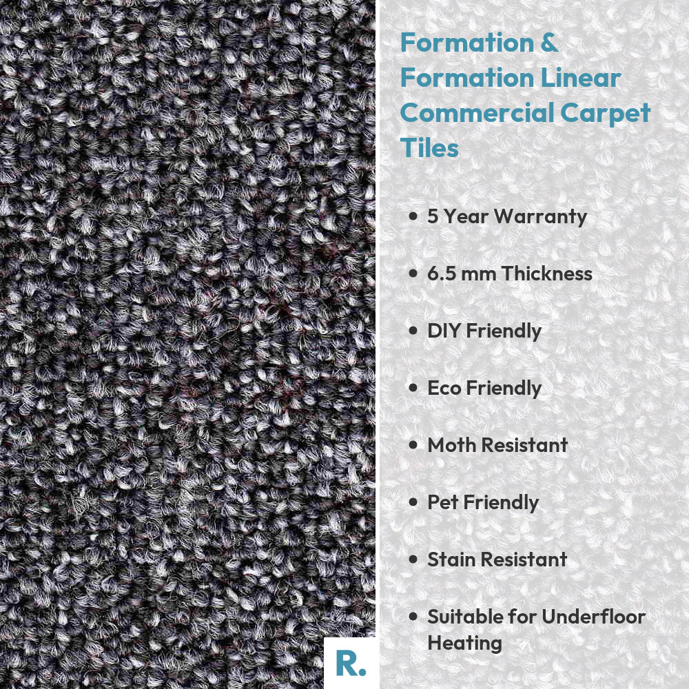 Formation & Formation Linear Commercial Carpet Tiles | £139.80 per box