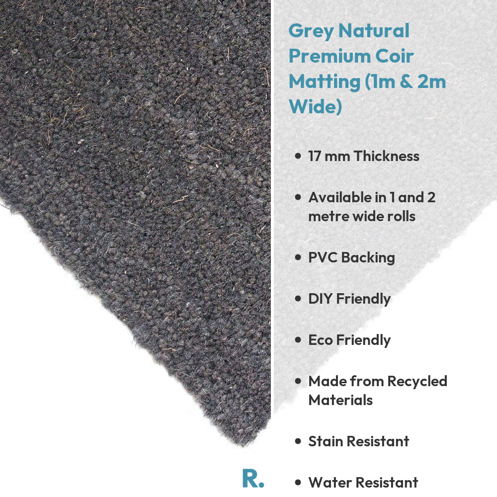 Grey Coir Matting SPECIAL OFFER