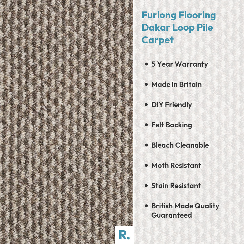 Furlong Flooring Dakar Bleach Cleanable Carpet From £5.95 / sq. metre