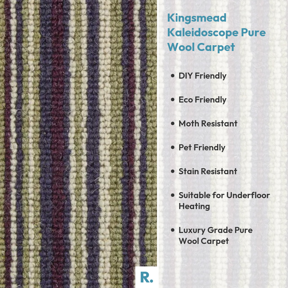 Kingsmead Kaleidoscope Pure Wool Carpet SPECIAL OFFER