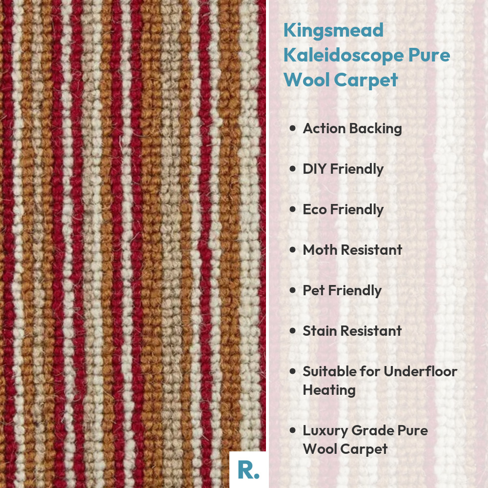 Kingsmead Kaleidoscope Pure Wool Carpet SPECIAL OFFER