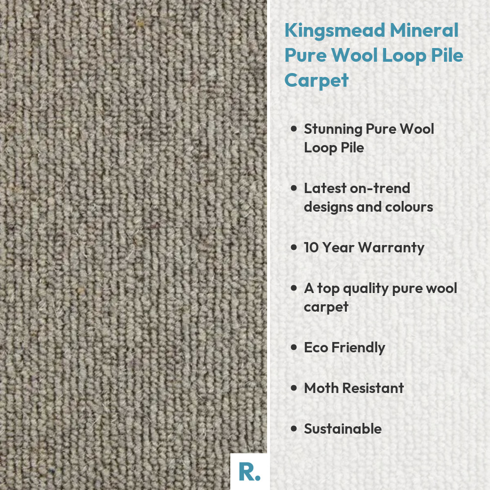 Loop Mineral Kingsmead Mineral Wool Loop Carpet | SPECIAL OFFER